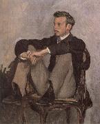 Frederic Bazille, Portrait of Renoir